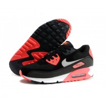 Baskets basses Nike Air Max 90 Essential Unisex Noir/Rouge 537384-006