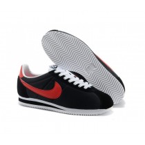 Chaussures Classic Nike Cortez Nylon Unisex Noir/Rouge 488291-001