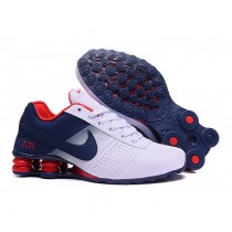 Nike Shox Deliver pour Homme Basket Blanche/Marine/Rouge NS2205-052