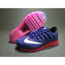 Nike Air Max 2016 pour Femme Chaussure de running Bleu/Rose 806772-502