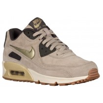 Nike Air Max 90 Premium Suede pour Femme Chaussures Bronzer Or K11141-331