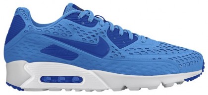 Nike Air Max 90 Ultra Lumière-Bleu Bleu Homme Chaussures Q20382-469