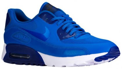 Chaussures Running Nike Air Max 90 Ultra Essentials Lumière-Bleu Bleu Femme Baskets G31906-533