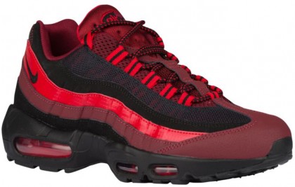 Nike Air Max 95 Essential pour Homme Chaussures Rouge Noir N33814-862