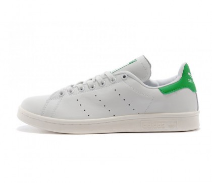 Baskets basses Adidas Originals Stan Smith Unisex Blanche/Vert M20324