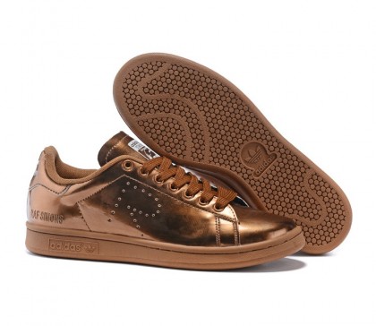 Chaussures Adidas x Raf Simons Stan Smith Unisex Or M20332