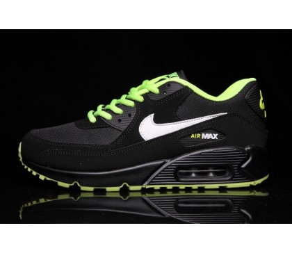 Nike Air Max 90 Noir/Volt Unisex Chaussures 307793-022