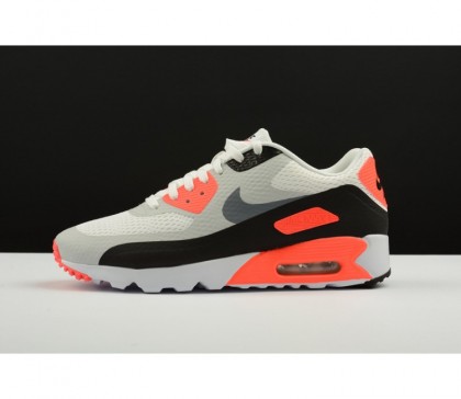 Chaussures Nike Air Max 90 Ultra Essential Unisex Blanche/Noir/Rose 819474-106