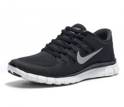 Nike Free 5.0+ V2 Noir/Foncé Gris Unisex Chaussures de course 579959-002