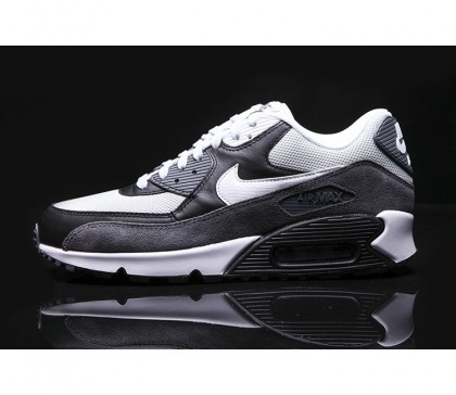 Nike Air Max 90 Essential pour Homme Baskets basses Gris/Blanche 537384-037