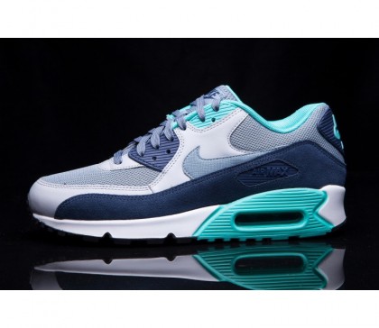 Nike Air Max 90 Essential pour Homme Chaussures Bleu Graphite 537384-408
