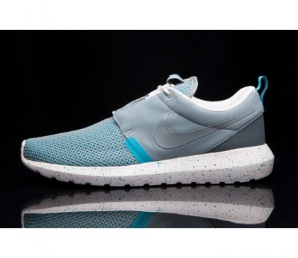 Basket Nike Roshe Run Natural Motion Breeze pour Homme Gris/Bleu 644425-300