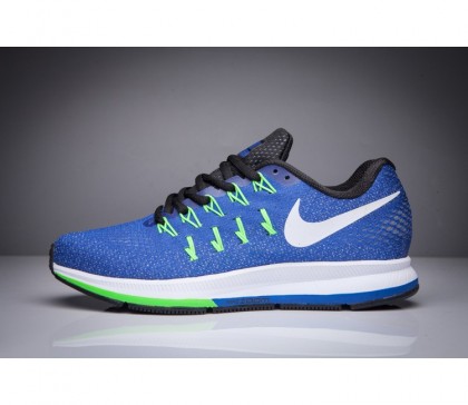 Nike Air Zoom Pegasus 33 pour Homme Chaussures Bleu/Noir/Blanche 831356-410