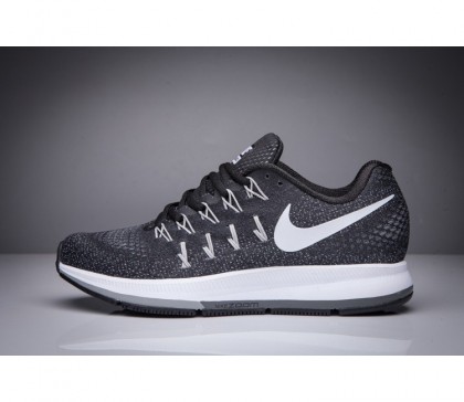 Nike Air Zoom Pegasus 33 pour Homme Chaussures Noir/Blanche 831356-011