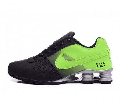Nike Shox Deliver Noir/Vert Homme Chaussures NS2205-047
