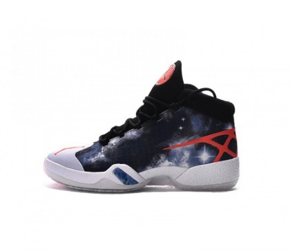 Basket Air Jordan 30 pour Homme Noir/Bleu/Rouge 136064-107