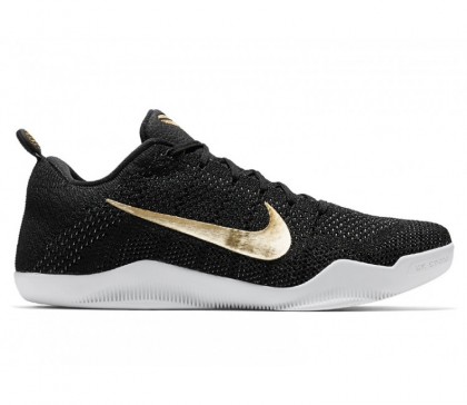 Nike Kobe 11 Elite GCR "Great Career Recall" pour Homme Chaussure de Basket-ball Noir/Or 885869-070