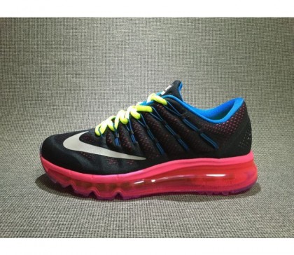 Nike Air Max 2016 pour Femme Chaussure de running Noir/Rose 807237-006