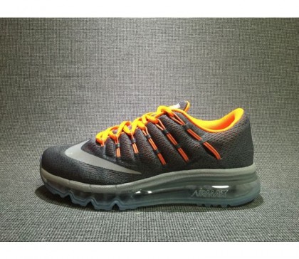 Nike Air Max 2016 pour Femme Chaussure de running Gris/Orange 807236-008