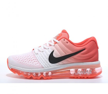 Nike Air Max 2017 Blanche/Orange Femme Chaussure de running 806772-409