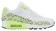 Chaussures Nike Air Max 90 Premium pour Femme Blanc Vert V14935-333