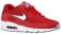 Chaussures Running Nike Air Max 90 Essential Noir Rouge Homme Baskets Z52477-359