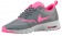 Chaussures Running Nike Air Max Thea Gris Rose Femme Baskets T99725-829