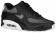 Baskets Nike Air Max 90 Premium pour Femme Noir Argent U91876-084
