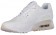 Chaussures Running Nike Air Max 90 Ultra Essentials Blanc Gris Femme Baskets Q96023-431