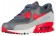 Chaussures Nike Air Max 90 Essential pour Femme Gris Blanc E96474-701