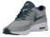 Nike Air Max Thea Textile pour Femme Chaussures Gris Foncé-Vert F36930-729