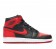 Nike Air Jordan 1 Retro High OG "Bred" Noir/Université Rouge/Blanche Unisex Chaussures de Basket-ball 555088-023
