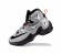 Chaussure de Basket-ball Nike LeBron 13 pour Homme Métallique Argenté/Noir/Orange 807219-003