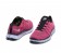 Nike Free Flyknit NSW Rose Rouge/Noir Femme Chaussures de course 579959-757
